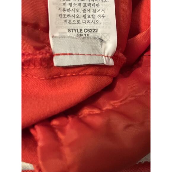 J CREW Women’s Size 4 Stretch Cotton Elastane Crop Capri Pants Orange Red Color - Picture 6 of 7